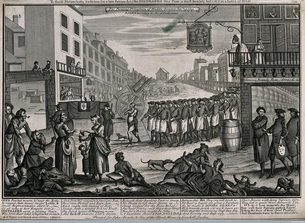 Madam Geneva Funeral Procession, 1751