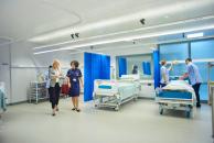 healthcare staff in hospital