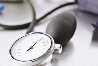 Stock image of blood pressure monitor
