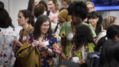 crowd of people at event