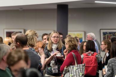people at event