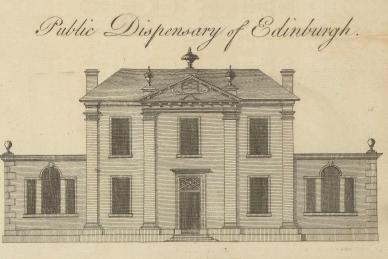 Illustration of the Edinburgh Dispensary