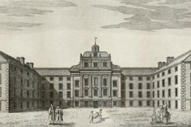 Illustration of the Edinburgh Dispensary