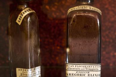 Opium bottles