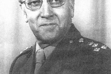 Major-General Robert G MacFarlane, MBE, FRCP Edin