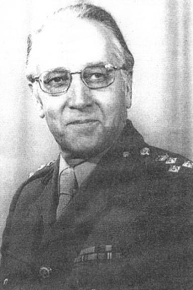 Major-General Robert G MacFarlane, MBE, FRCP Edin