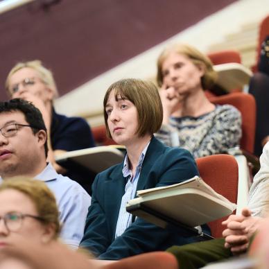 people at lecture