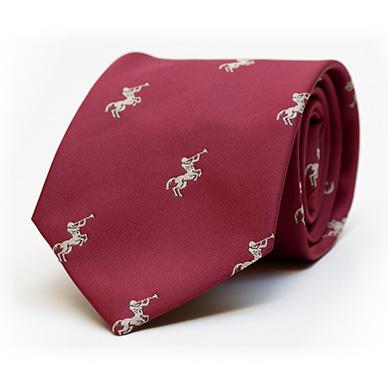 burgandy tie 