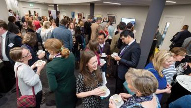people at event
