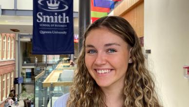 photo of intern amy