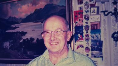 Old photo of Peter K