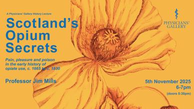 Text reads - Scotland's Opium Secrets 