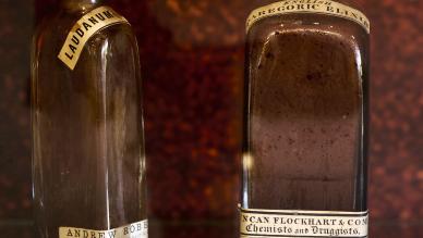 Opium bottles