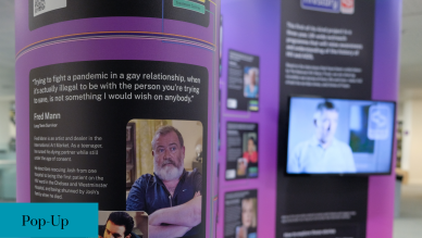 HIV Stories Pop up