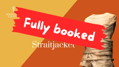 Promotional image, text reads: fully booked